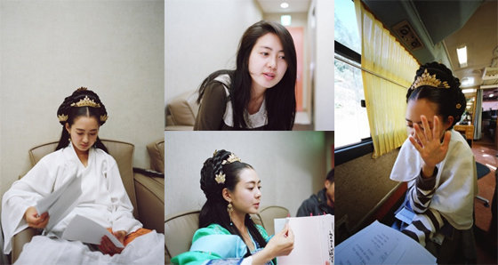  - Repetitii cu actorii din Queen Seon Duk