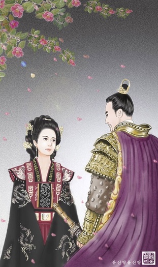 ei doi - Poze animate Queen Seondeok