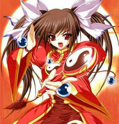 anime girl fightingred