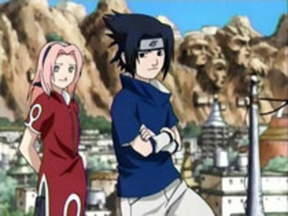 sasuke si sakura in openingul 3 de la naruto