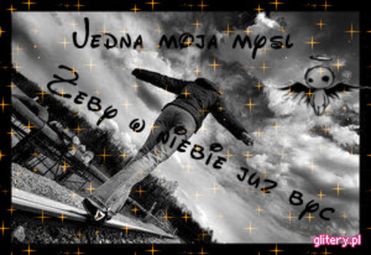 jedna mysl .. - POZE GLITERY EMO