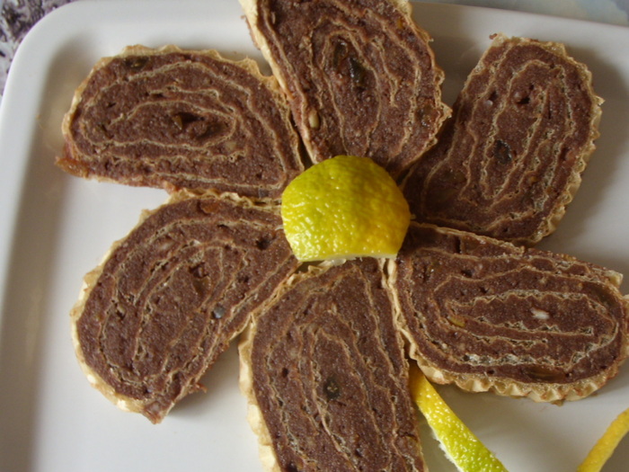 napolitane cu crema de biscuiti si rahat