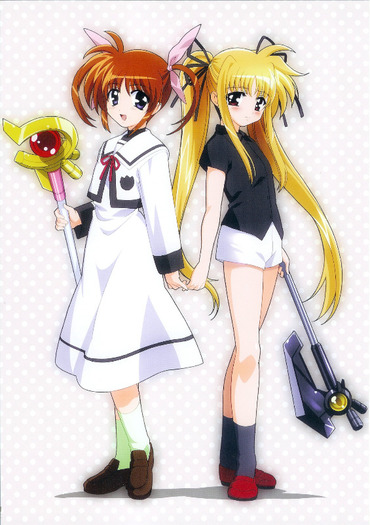 Nanoha and Fata - Magical Girl Lyrical Nanoha