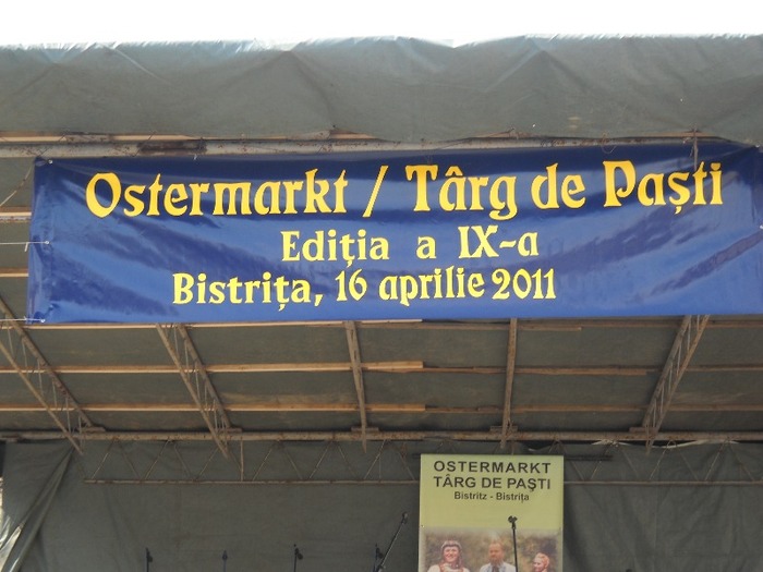 Emblema "afacerii" - TARGUL SASESC DE PASTE la BISTRITA2011