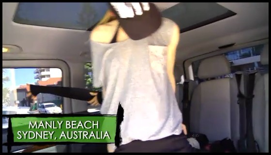 bscap0023 - WTH TV - Avril Surfing in Australia at Manly beach - Captures by me