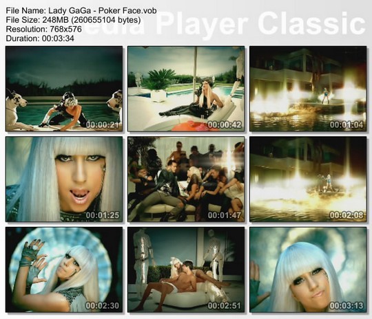 poze poker face lady gaga2 - lady gaga poze din videoclipuri