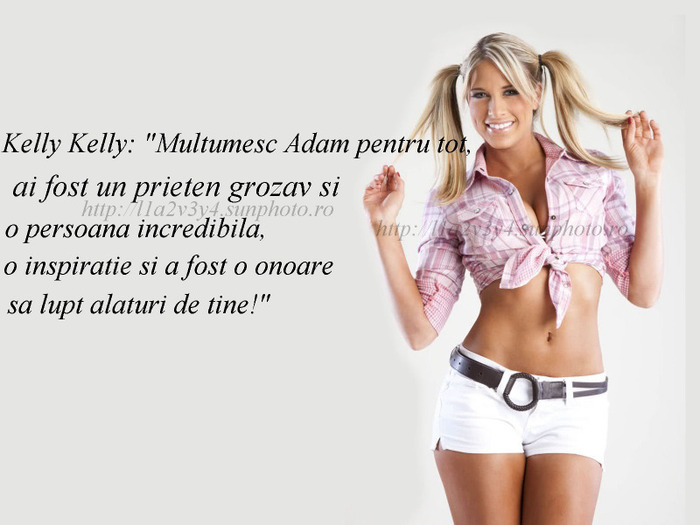 kelly kelly - ce au spus cei din wwe despre plecarea lui edge din wwe