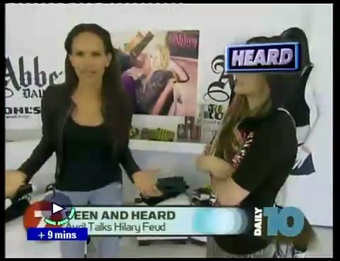 bscap0008 - Avril on Daily - Avril talks about Hillary - Captures by me