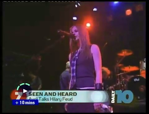bscap0048 - Avril on Daily - Avril talks about Hillary - Captures by me
