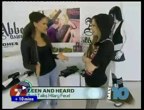 bscap0054 - Avril on Daily - Avril talks about Hillary - Captures by me