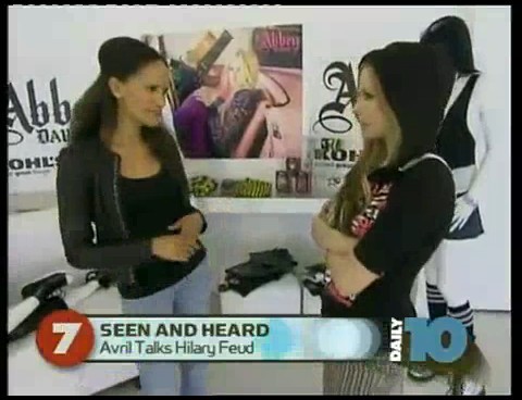bscap0080 - Avril on Daily - Avril talks about Hillary - Captures by me