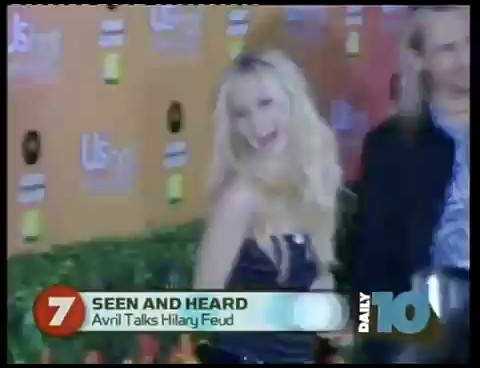 bscap0133 - Avril on Daily - Avril talks about Hillary - Captures by me