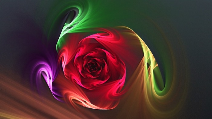 rose2 - abstract