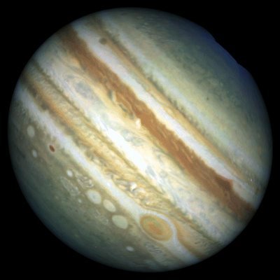 Furtuna pe Jupiter - detalii despre spatiul cosmic