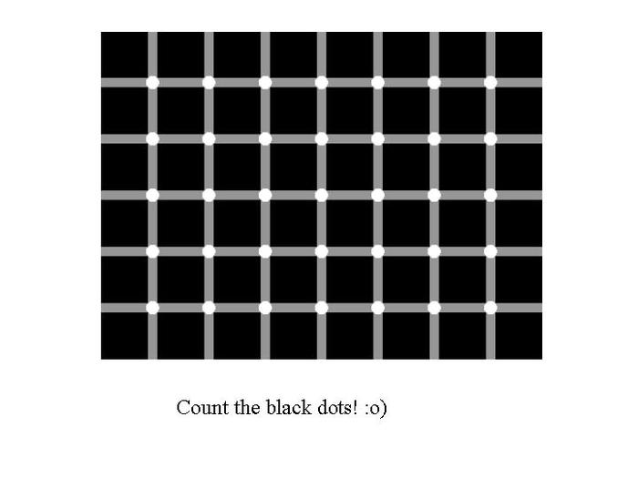 Puncte albe sau negre? - Xx Optical Illusions