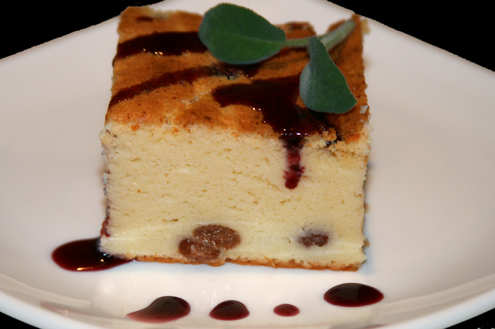 Budinca de paine cu branza dulce - culinary