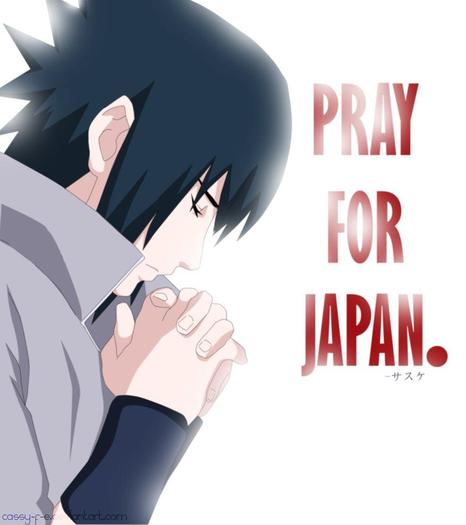 Pray For Japan-Sasuke - Pray for Japan