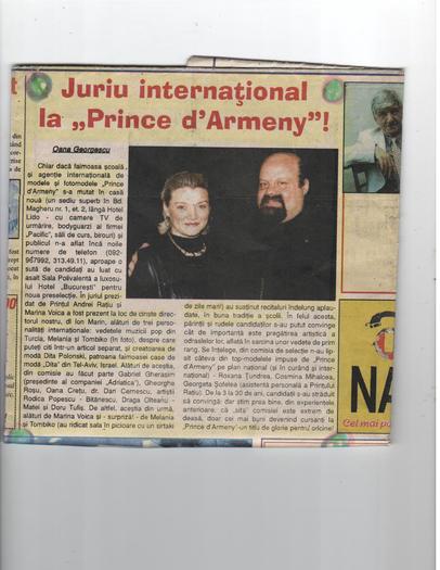 PRINTUL ANDREI RATIU IN ZIARUL ULTIMA ORA - PRINTUL ANDREI RATIU IN PRESA ROMANEASCA-ZIARE SI REVISTE DE ARHIVA