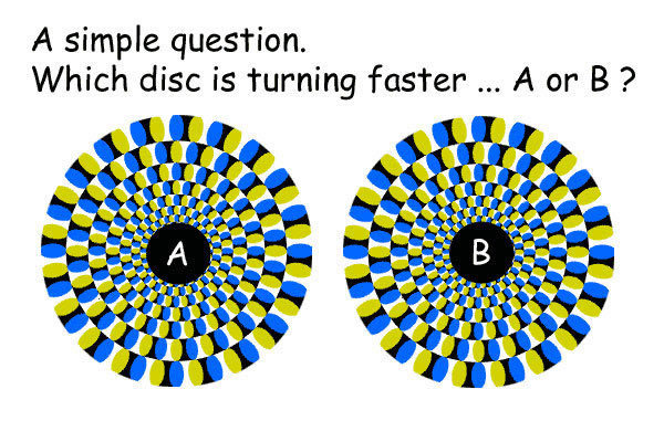 Care disc se invarte mai repede ? - Xx Optical Ilusion-Hypnosis