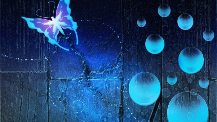 blue.butterfly - abstract