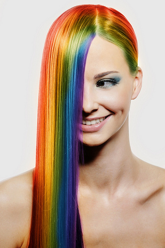 Rainbow Hair - Xx Rainbow