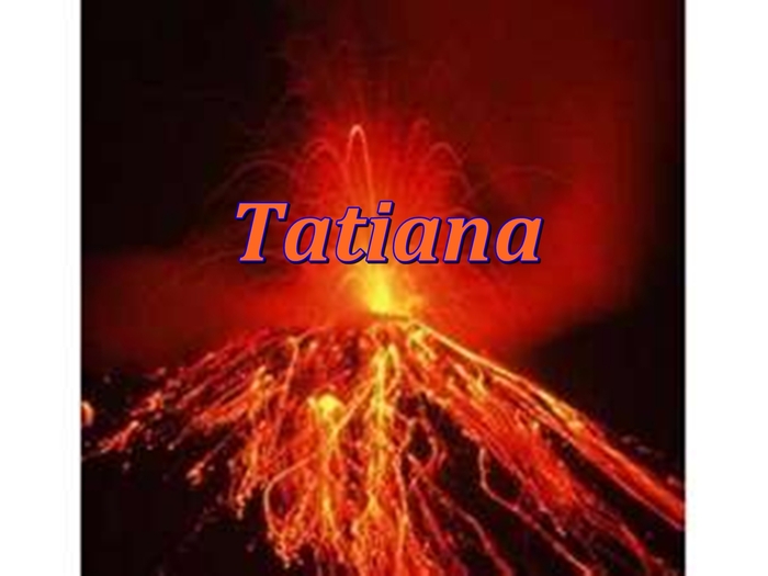 tatiana - imagini cu nume