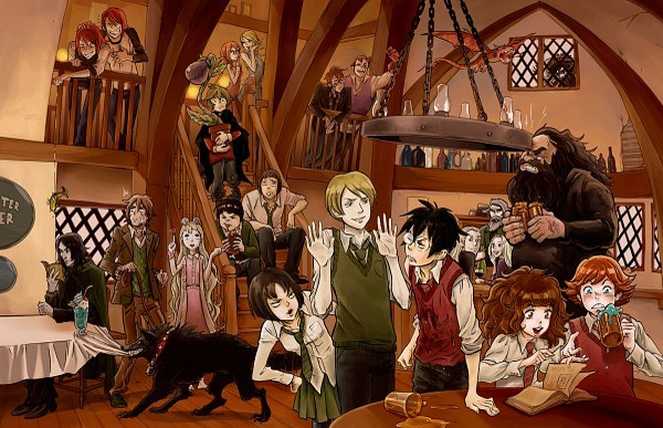 Harry Potter var anime 6 - Harry Potter Anime