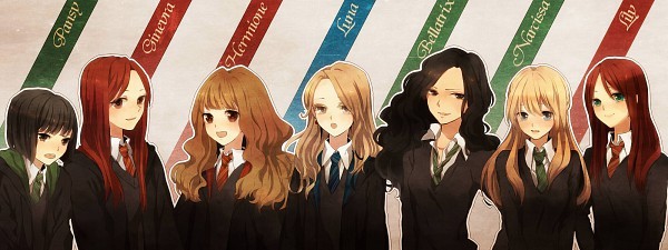 Harry Potter girls var anime 1 - Harry Potter Anime