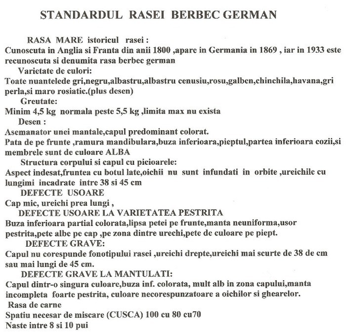 despre berbec - C berbec german 2012