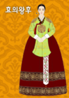 Printesa,sotia Printului Mostenitor - Costume Coreene Simboluri si Semnificatii