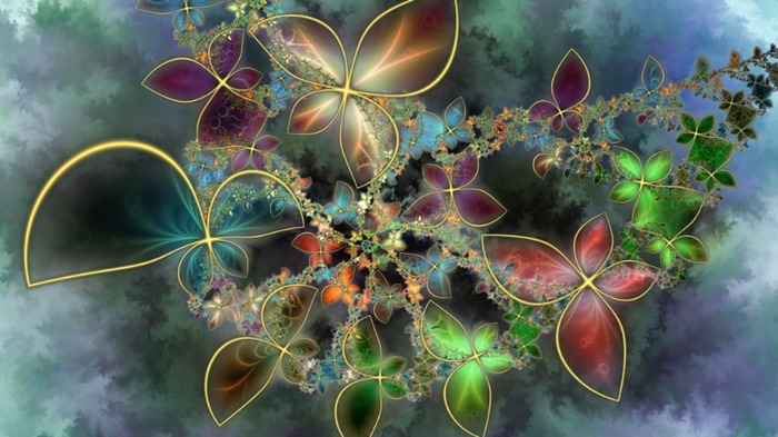 butterflies-in-reds-an-greens