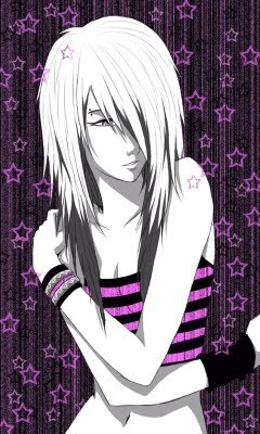 Emo_Anime_White_Girl_by_Vantena - Statusuri Triste