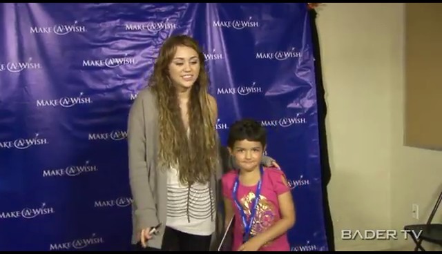 bscap0061 - Miley Celebrates World Wish Day