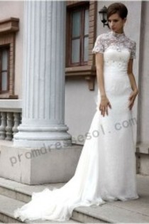 tiffany-wedding-dresses-round-neck-white-chiffon-a-line0501[1] - Rochii de  seara