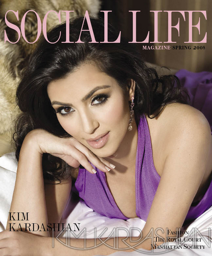 kim-kardashian-on-social-life-magazine-cover-spring-2008 - Kim Kardashian