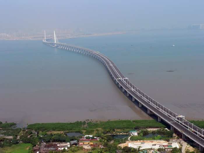 Shenzhen Western Corridor Bridge - Poduri Celebre
