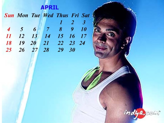 calendar24 - Calendare cu actori indieni