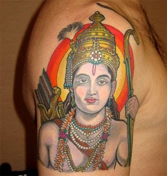 Tatuaje Krishna - drumul catre zeul krisna