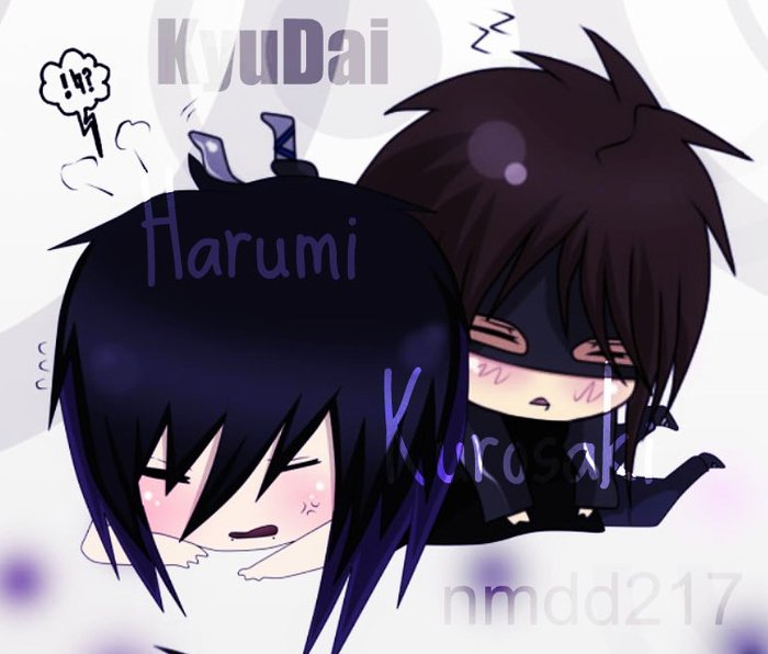 Harumi Kurayami:X:X - A-My friends-A