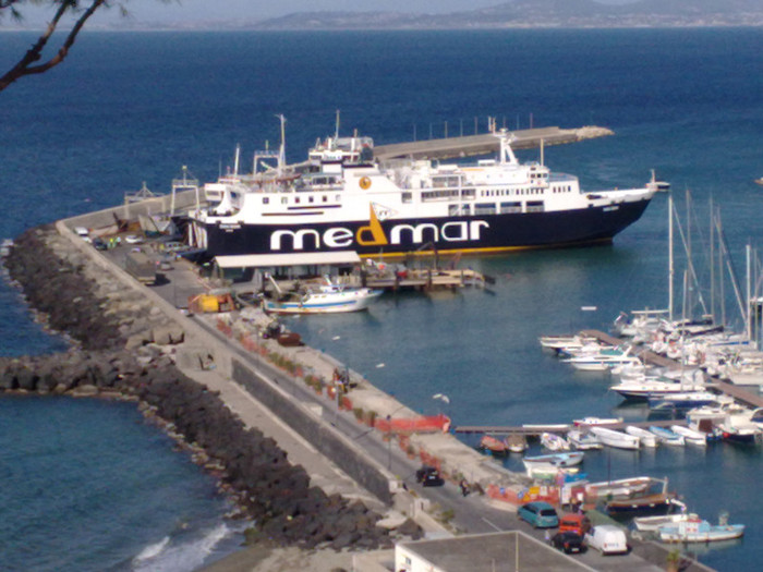 Sosirea in port Casamiciola - INSULA DI ISCHIA