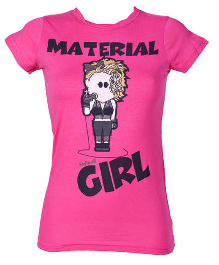 ladies-weenicons-material-girl-t-shirt - concurs 2