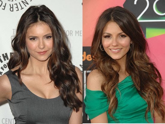Nina-Dobrev-and-Victoria-Justice-Look-alike
