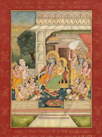 the_coronation_of_lord_rama_awadh_school_hl35