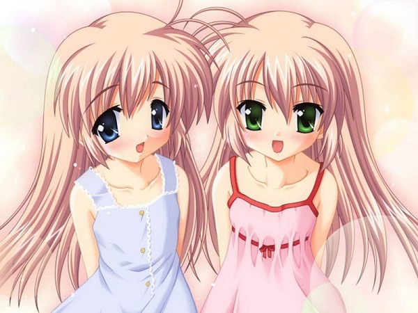 221424 - Anime twins