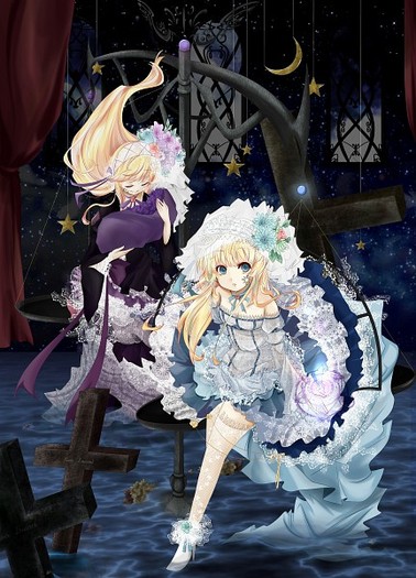 221487 - Anime twins