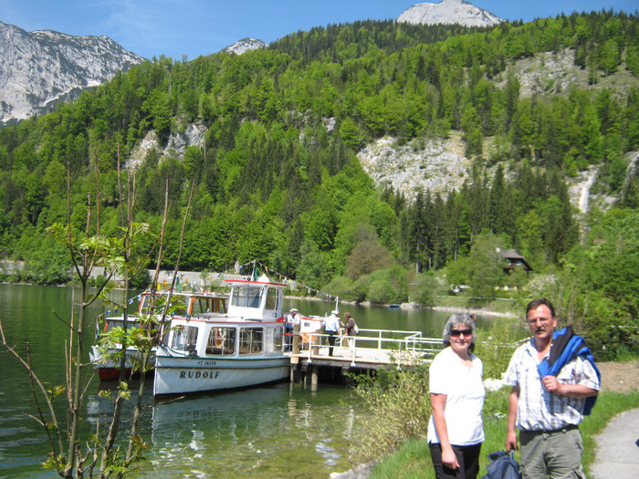 grundlsee- am traversat lacul 1 - hallstat-dachstein welterbe