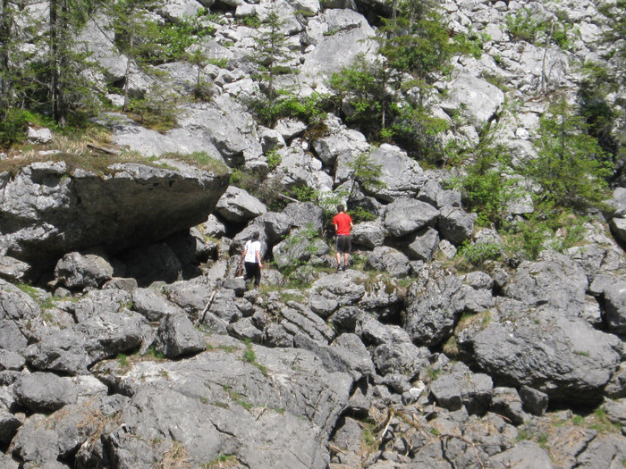 Edit si gyugyu urca pe stanci-alpinisti