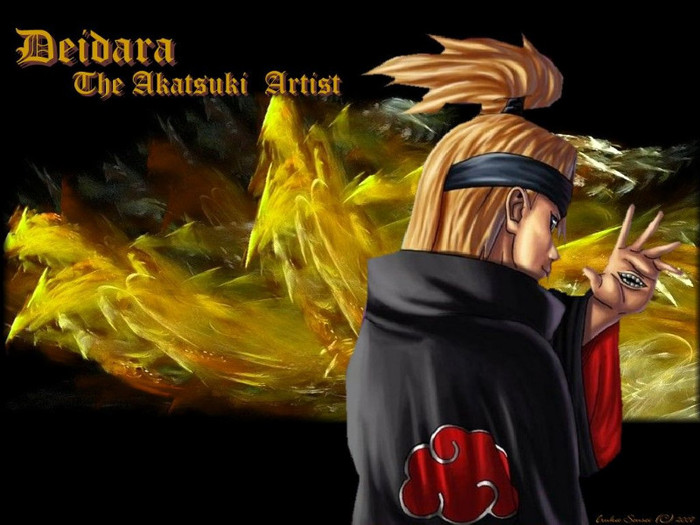 Deidara - Naruto personaje