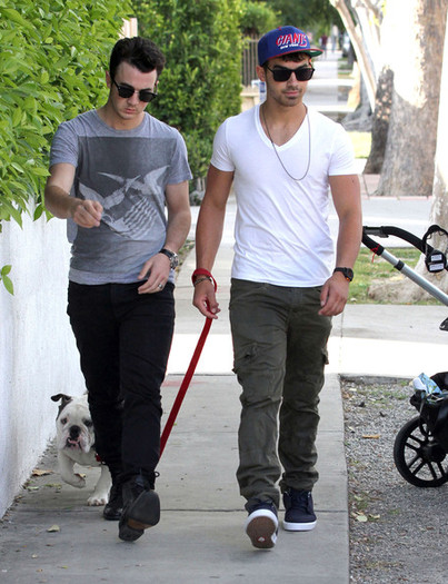 Joe+Jonas+Joe+Kevin+Jonas+Walking+Joe+Dog+CtlS6lBlfoEl - Joe And Kevin Jonas Walking Joe s Dog In Los Angeles