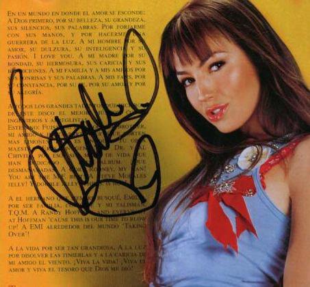 Thalia - Thalia-autografe